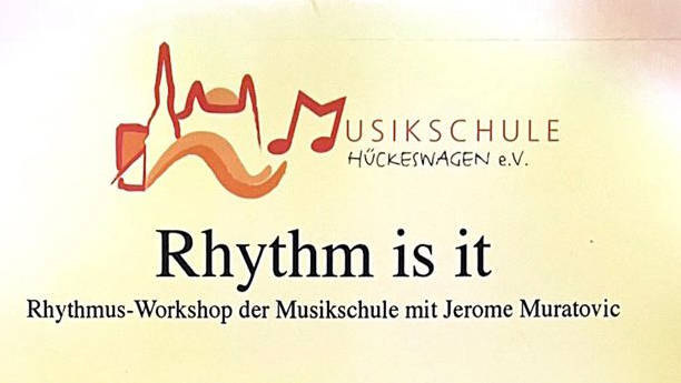 Rhythm is it, Musikschule Hückeswagen